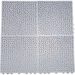 Πλαστικό Αντιολισθητικό Δάπεδο Interlock 4 τμχ 30x30 cm 7522-0