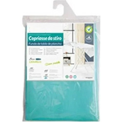 Σιδερόπανο Υφασμάτινο με λάστιχο 46x130 cm Γαλαζοπράσινο 52008890