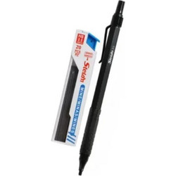 Μηχανικό Μολύβι HB 0.5mm + 20 Μύτες Μαύρο Stelan 864082