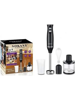 Sokany WK1710-4 Ραβδομπλέντερ με Ανοξείδωτη Ράβδο 500W