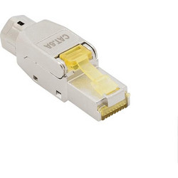 RJ45 field termination plug, Cat. 8.1, shielded, extra short (LL-MP0085)