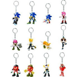 PMI Sonic Prime: Vinyl Figure Keychain - 1 Pack (S1, Random) SON8010