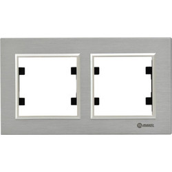 KAREA ΠΛΑΙΣΙΟ 2ΠΛΟ ΟΡΙΖ. ΑΛΟΥΜΙΝΙΟ ΦΥΣΙΚΟ MAKEL MAKEL - 2-M63142702