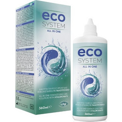 ECOsystem All In One Υγρό Φακών Επαφής 380ml