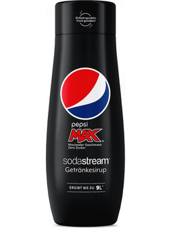 Sodastream Pepsi Max Cola Συμπυκνωμένη Χωρίς Ανθρακικό & Ζάχαρη σε Μπουκάλι 440ml