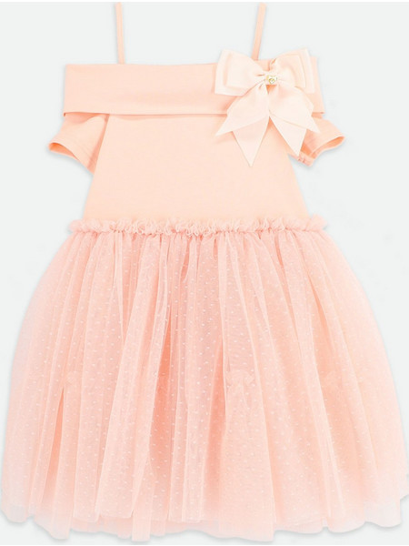 Φόρεμα Audrey Dress Angel's Face Peach Σομόν