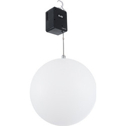 GloboStar(R) 51203 LIFT BALL Επαγγελματικό Φωτιστικό Ειδικών Εφέ Φ60cm KINETIC BALL Light CREE LED 4in1 15W - 15 x 1W LED SMD Chips RGBW - Μέγιστο Μήκος Ανύψωσης 3.5 Μέτρα - AC 220V-240V DMX512 Displa