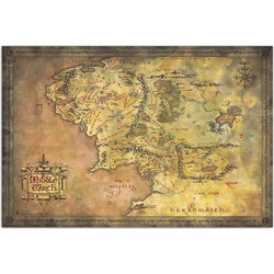 Αφίσα 91,5Χ61εκ THE LORD OF THE RINGS Middle-Earth