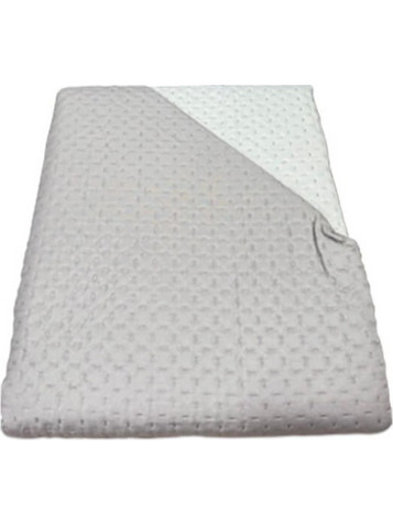 Κουβερλί Διπλό Microfiber Διπλής Όψης Cross Desing Γαρύφαλλο 220x240 - Μπεζ-Εκρού