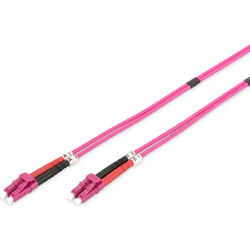 Digitus LC-LC Καλώδιο Οπτικής Ίνας 7m Pink