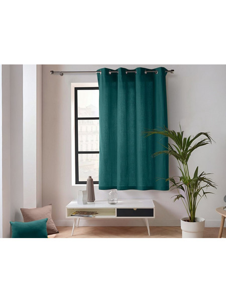 Κουρτίνα Twily Douceur d'interieur - 135x180cm - Πετρόλ