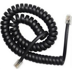 CABLEXPERT ΤΗΛΕΦΩΝΙΚΟ ΚΑΛΩΔΙΟ SPIRAL 2m, BLACK
