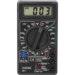 VIRONE DM-1 Ψηφιακό Πολύμετρο Ακριβείας με ακροδέκτες