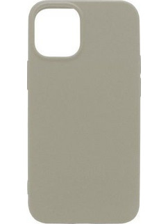 Θήκη Soft TPU inos Apple iPhone 12 mini S-Cover Γκρι N51547