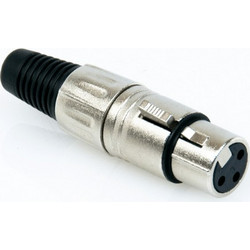 MASTER AUDIO XLR-F2 Βύσμα Θηλυκό 3-pin - Master Audio