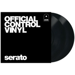 Serato Performance-Serie Control Vinyl Time Code Scratch Black Ζευγ - SERATO