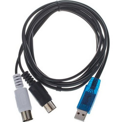 Miditech Midilink mini MIDI / USB cable Interface x1 In - x1 Out - MIDITECH