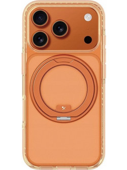 AmazingThing Titan Pro Magspin 360 Full Cover Σιλικόνης για iPhone 17 Pro Max - Πορτοκαλί