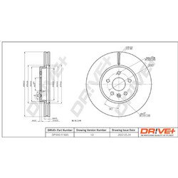 Dr!ve+ Δισκόπλακα - DP1010.11.1605