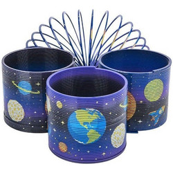 Σετ ελατήρια με σχέδιο Διάστημα - 12pcs - SM75-49 - 215287