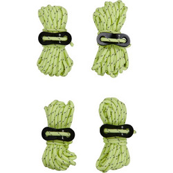 OZtrail Guy Rope 4mm Φωσφοριζέ Σχοινί 4τεμχ