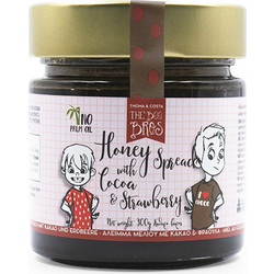Μέλι με Κακάο & Φράουλα 300 g - The Bee Bros