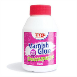Efo Varnish Κόλλα Για Decoupage & Puzzle 170mL Satin - 770155