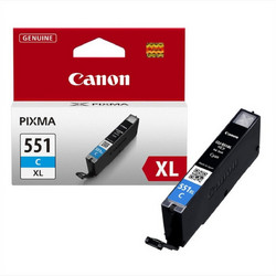 Canon CLI-551 XL Cyan Μελάνι Εκτυπωτή Inkjet 6444B001
