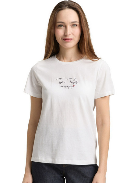 TOM TAILOR ΜΠΛΟΥΖΑ ΓΥΝΑΙΚΕΙΑ 1050428-10315 (10315/WHISPER WHITE)