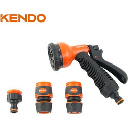 Kendo 60683 Σετ Εξαρτημάτων Ποτίσματος & Πιστόλι Νερού 1/2"