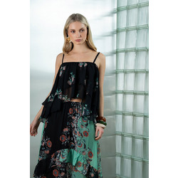 Top Agape Melika Mε Print Multicolor