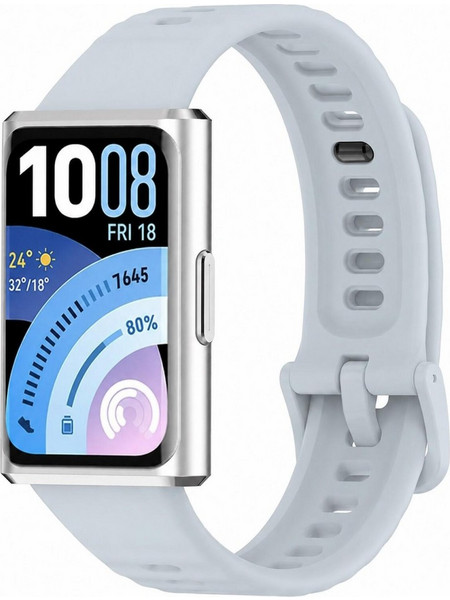 Techsuit W082 Λουράκι Σιλικόνης Light Blue (Huawei Band 11 / Band 11 Pro)