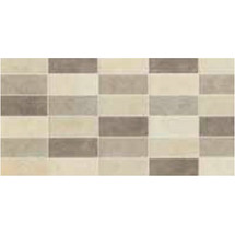 Πλακάκι Τοίχου Για Μπάνιο Ματ Ανάγλυφο PRACTIKA Esenza Mosaico Crema 25x50 93125041
