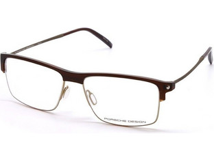 Porsche Design P8361-B Ανδρικός Σκελετός Γυαλιών Οράσεως Μεταλλικός Καφέ