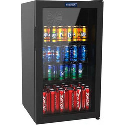 FRIGELUX D95 87 Lt Μαύρο Mini Bar Βιτρίνα Αναψυκτικών