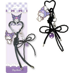 Sanrio Charm Keyring Hello Kitty Kuromi
