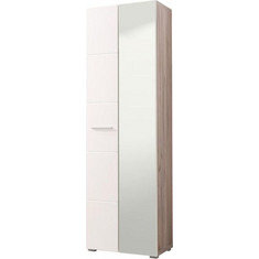 ΕΠΙΠΛΟ ΧΩΛ ΜΕ ΚΑΘΡΕΦΤΗ Beny 2K OG GREY-ΛΕΥΚΗ ΛΑΚΑ 60x35x192,5εκ fxtr