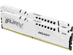 Kingston Fury Beast 32GB (2X16GB) DDR5 RAM 5600MHz C36 White KF556C36BWEK2-32