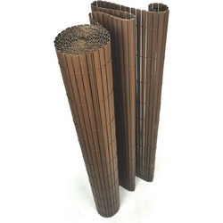 Καλαμωτή σε ρολό από PVC σε χρώμα καφέ 200 x 300 εκ. 54136