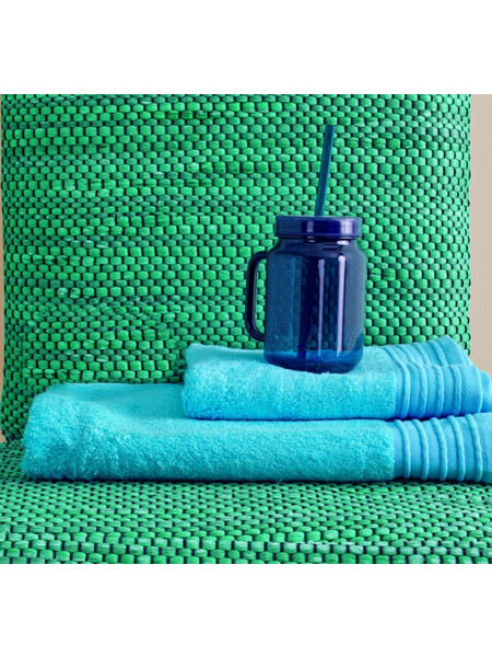 Πετσέτα Προσώπου Baboo Turquoise Modal -Cotton Cokitex (50x100) 1Τεμ