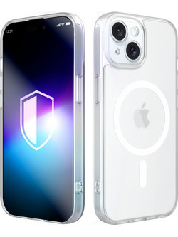 3mk Misty MagCase for iPhone 15 - white