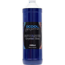 Alphacool Eiswasser Crystal Blue UV-active Ready Mix 1000ml Ψυκτικό Υγρό Μπλε 18543