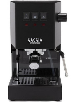 Gaggia New Classic 2018 Color Nero Μηχανή Espresso 1200W 15bar