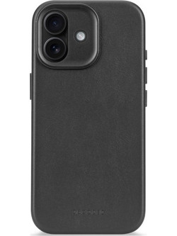 Decoded Leather Backcover iPhone 17 Black