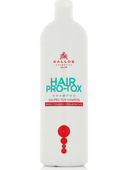 Kallos KJMN Hair Pro-Tox Σαμπουάν Κερατίνης για Επανόρθωση για Ξηρά & Ταλαιπωρημένα Μαλλιά 1lt