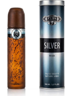 Cuba Silver Eau de Toilette 100ml