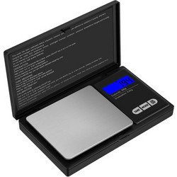 Ruhhy Ζυγαριά Ακριβείας Κοσμημάτων LCD 200g / 0,01g με Μπαταρία, Μαύρη 23508