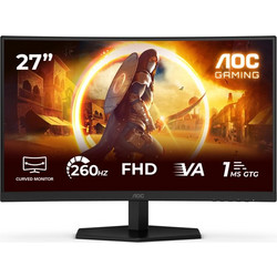 AOC C27G42ZE VA HDR Curved Gaming Monitor 27" 1920x1080 FHD 260Hz 1ms