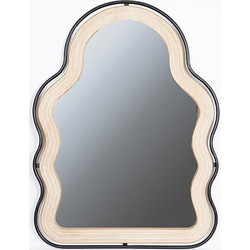 Καθρέπτης ξύλινος φυσικό χρώμα 64x1.50x84 cm Estheti 751-10012