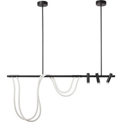 ARlight PDC 704 Bk Ραγα Led με 3 Σποτ & Ανισοπεδη Ταινια 0104523